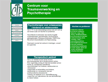 Tablet Screenshot of ctp-antwerpen.be